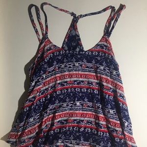 Spaghetti strap tank top